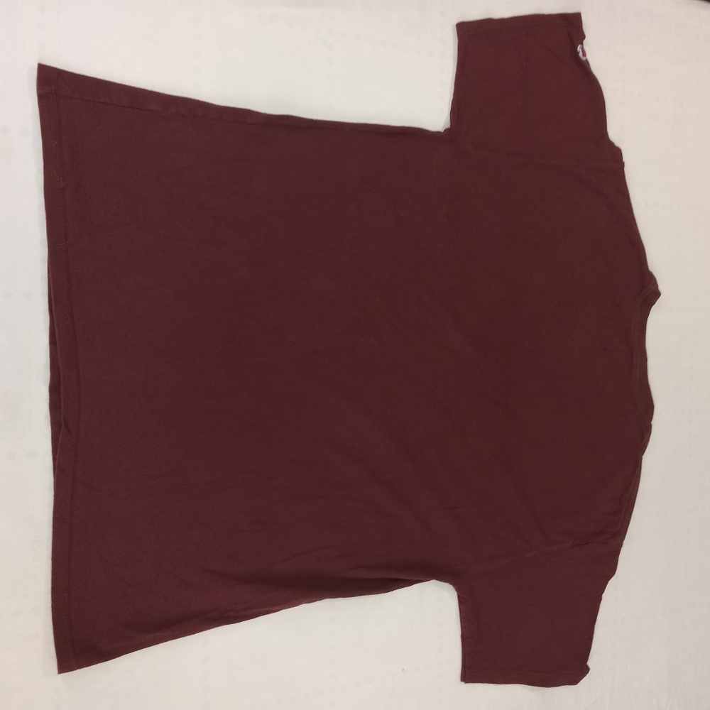 Champion Men's Burgundy Short Sleeve T-Shirt Size Large - Picture 3 of 5